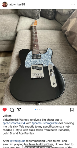 Murder5 custom telecaster